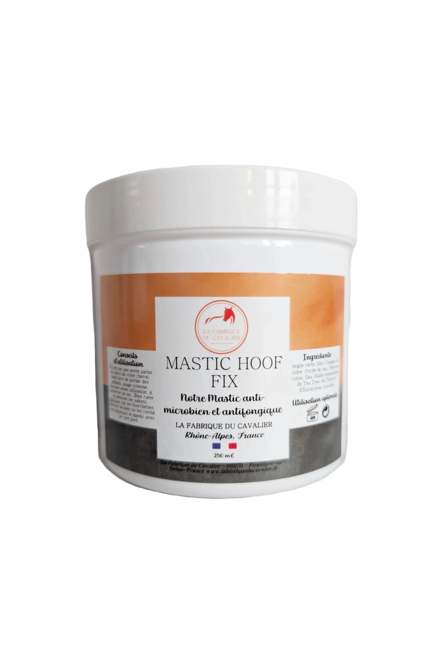 Mastic Hoof Fix – Antimicrobien & Antifongique – 250mL La Fabrique du Cavalier
