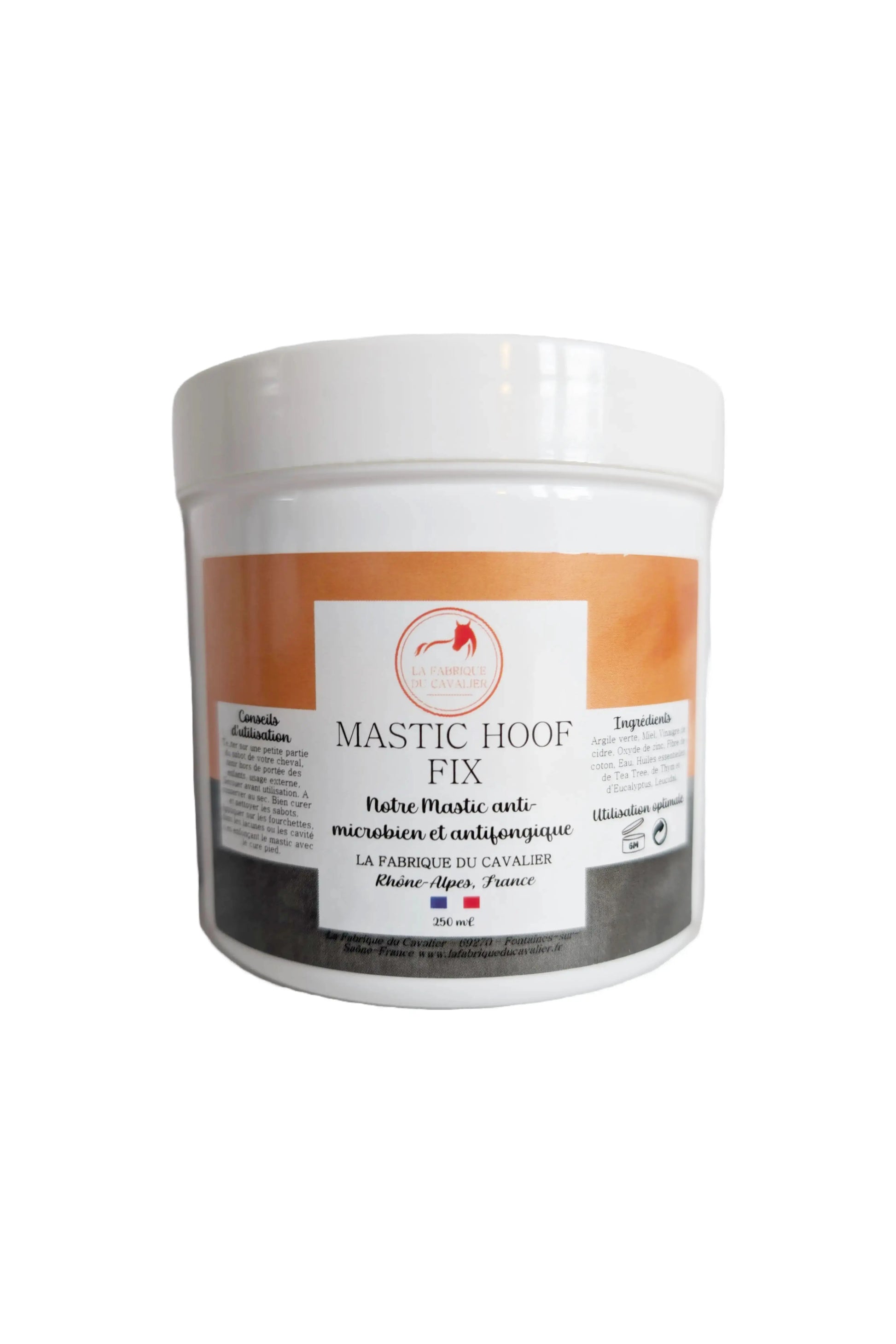 Mastic Hoof Fix – Antimicrobien & Antifongique – 250mL La Fabrique du Cavalier
